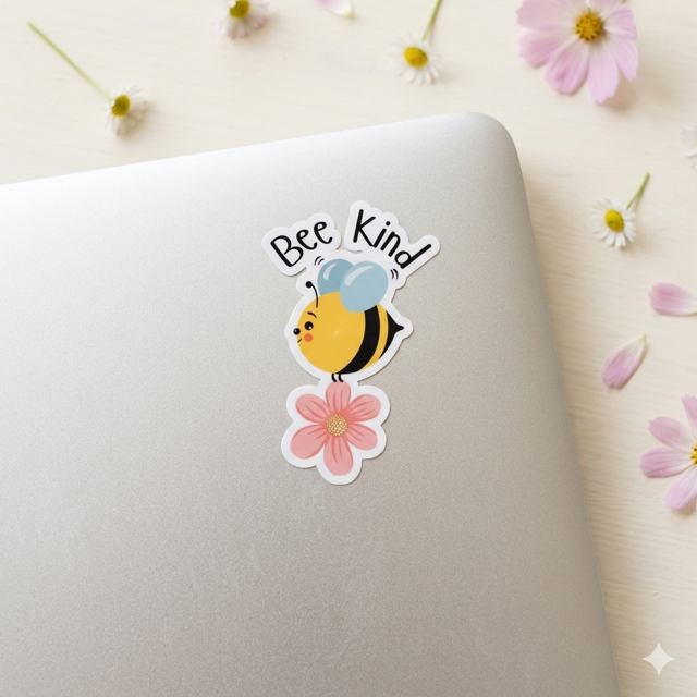 Summer Vibes Affirmation Stickers 10-Pack for Kids