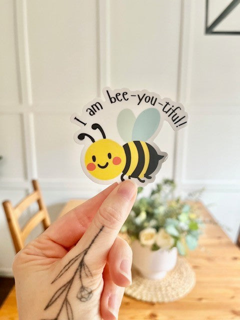 Summer Vibes Affirmation Stickers 10-Pack for Kids