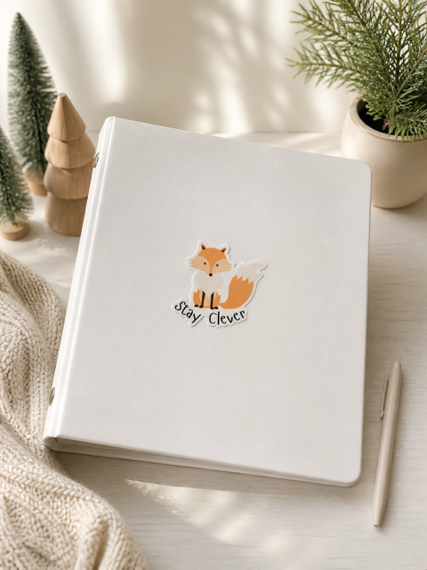 Forest Friends Affirmation Stickers 10-Pack for Kids