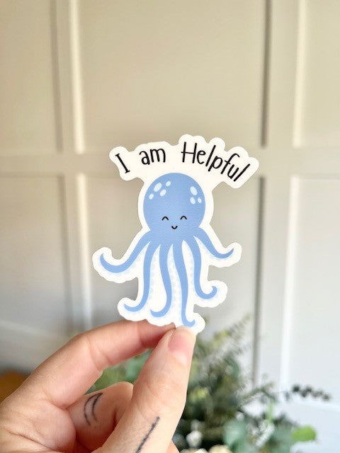 Under the Sea Affirmation Stickers 10-Pack for Kids